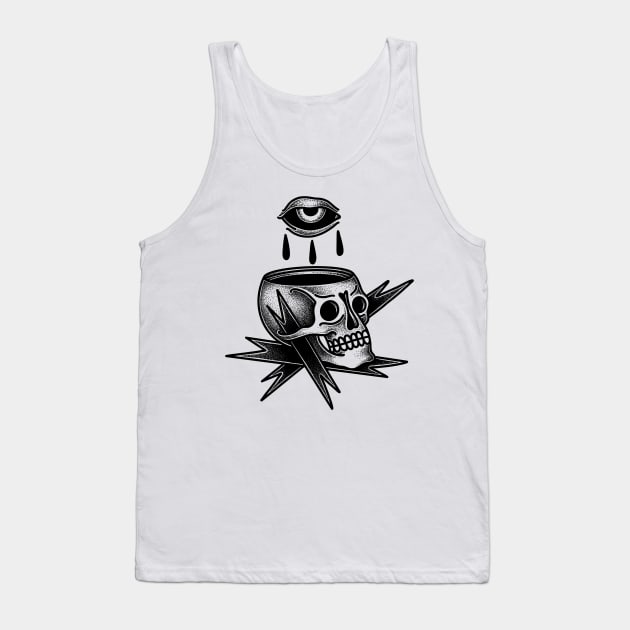 Crying soul Tank Top by Sadhakaya